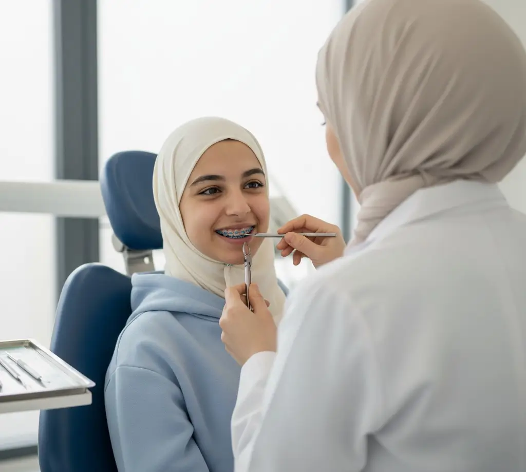 ارتودنسی دندان در پیروزی